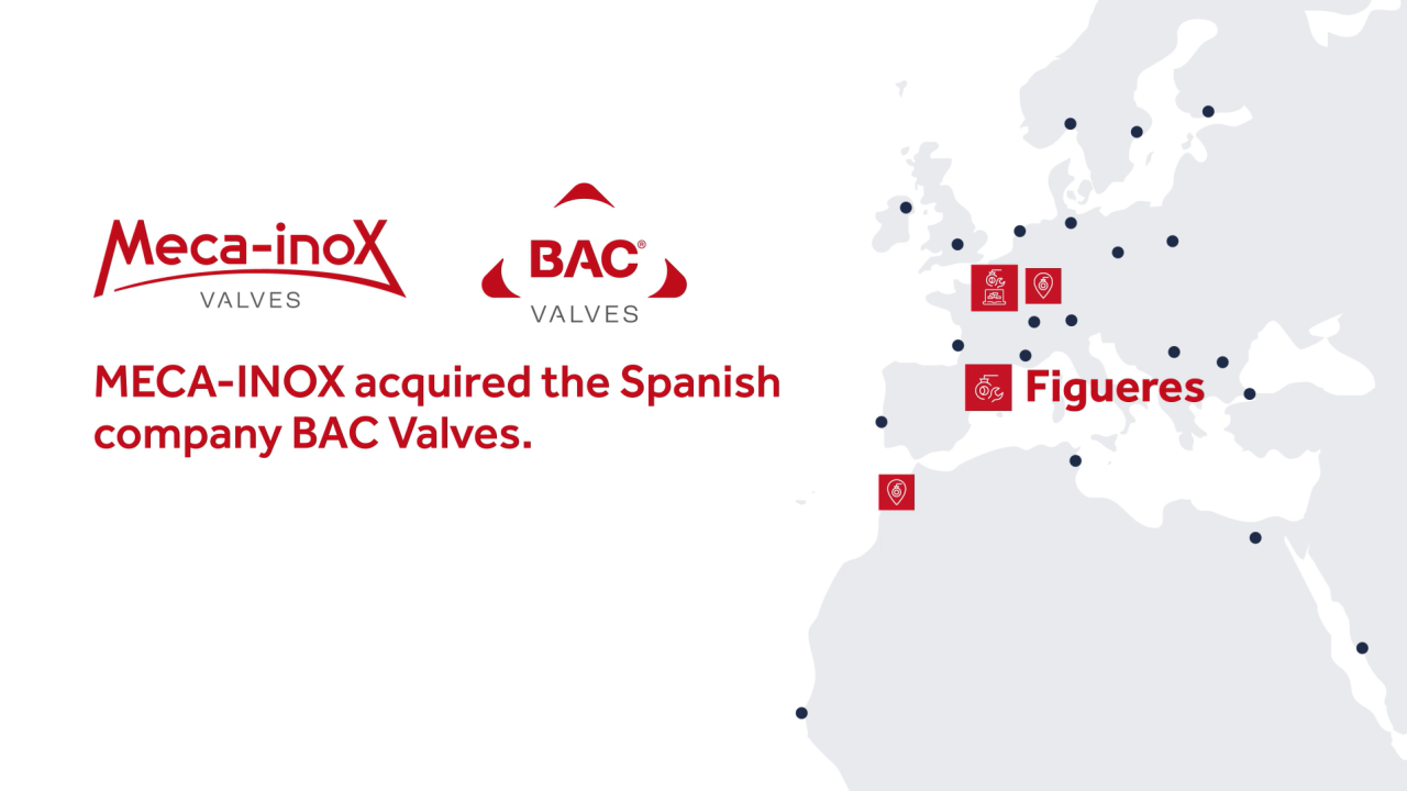 BAC Valves s'ha unit al Grup Meca-lnox